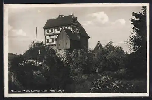 AK Altensteig /Schwarzwald, Altes Schloss Jugendherberge