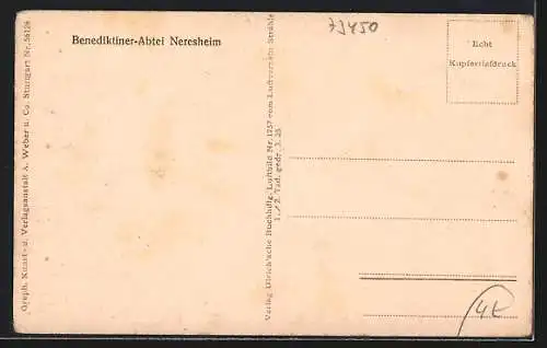 AK Neresheim, Benediktiner-Abtei