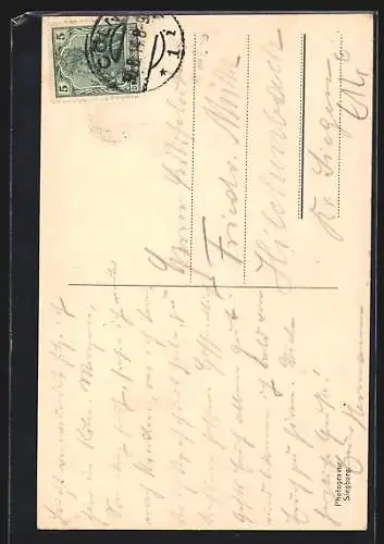 AK Köln a. Rh., Hotel Kölner Hof v. M. Auer, Panoramablick