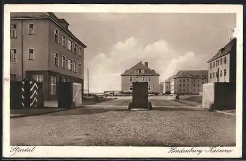 AK Stendal, Die Hindenburg-Kaserne