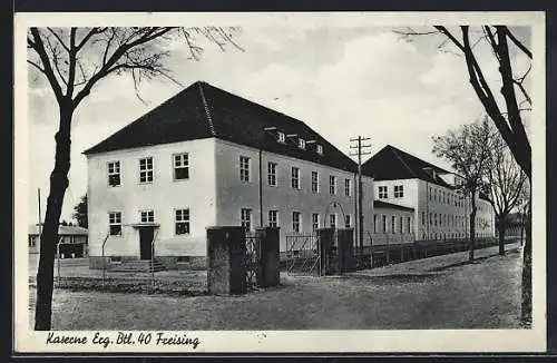 AK Freising, Partie an der Kaserne Erz. Btl. 40