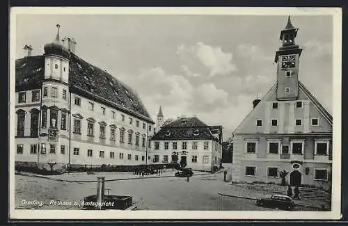 AK Greding, Rathaus und Amtsgericht