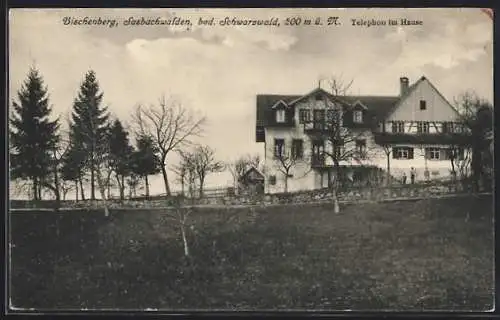 AK Sasbachwalden /Schwarzw., Gasthaus Bischenberg