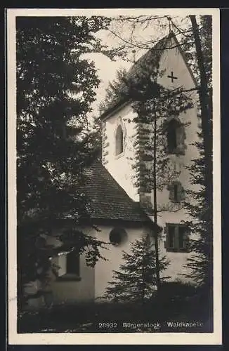 AK Bürgenstock, Die Waldkapelle