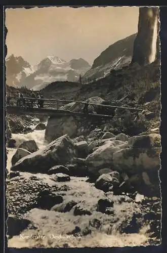 AK Kandersteg, Brücke über den Oeschinenbach