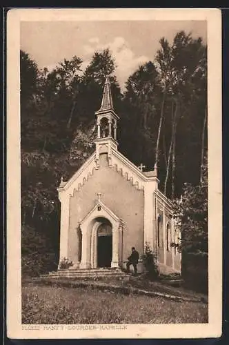 AK Flüeli-Ranft, Die Lourdes-Kapelle