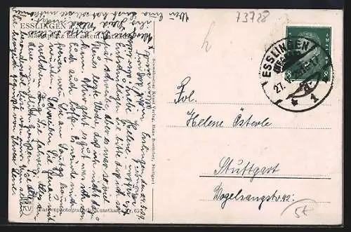 AK Esslingen a. N., Altes Rathaus