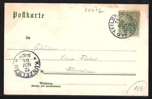 AK Heilbronn, Ratskeller mit Innenansicht