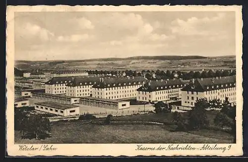 AK Wetzlar / Lahn, Kaserne der Nachrichten-Abteilung
