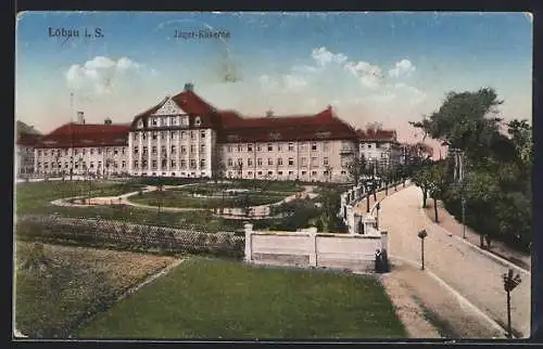 AK Löbau, Blick zur Kaserne