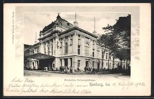 AK Hamburg-St.Georg, Deutsches Schauspielhaus