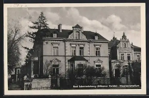 AK Bad Schmiedeberg /Dübener Heide, Moorsanatorium