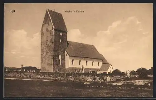 AK Keitum, Blick zur Kirche