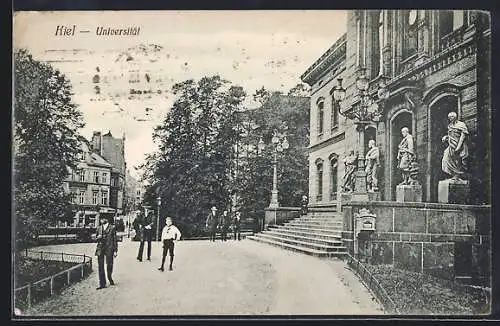 AK Kiel, Partie an der Universität