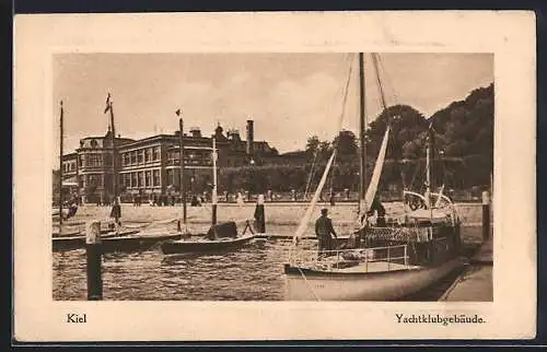 AK Kiel, Yachtklubgebäude