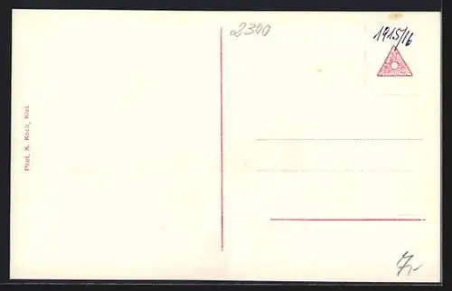 AK Kiel, Panorama vom Rathausturm