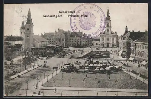 AK Kecskemét, Szabadság-tér