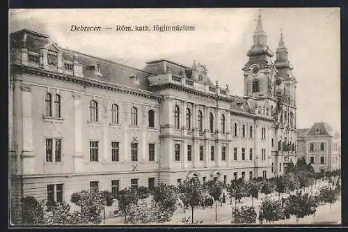 AK Debrecen / Debreczin, Rom. kath. fögimnazium