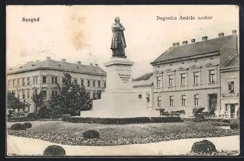 AK Szeged, Dugonics András szobor