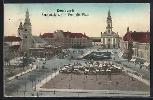 AK Kecskemét, Szabadság-tér