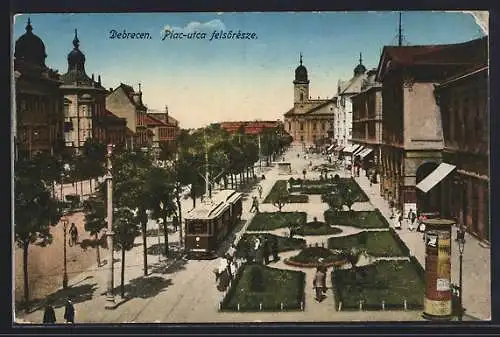 AK Debrecen, Piac-utca felsörésze