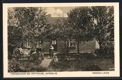 AK Freesenmoor bei Höftgrube, Pension Lücke