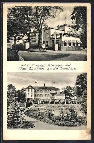 AK Bad Dürkheim an der Weinstrasse, Hotel Mappes Leininger-Hof