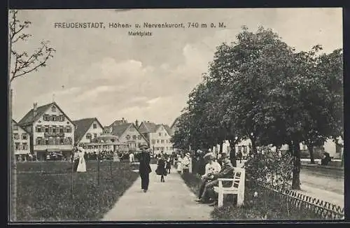 AK Freudenstadt, Marktplatz