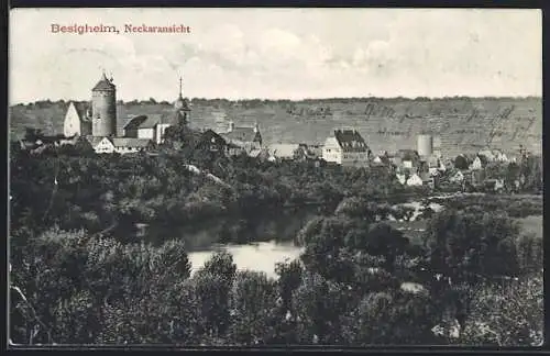 AK Besigheim, Neckaransicht