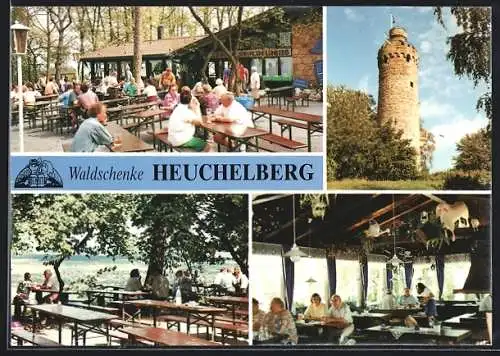 AK Leingarten bei Heilbronn, Gasthaus Waldschenke Heuchelberg, Inh. Fam. Wieland