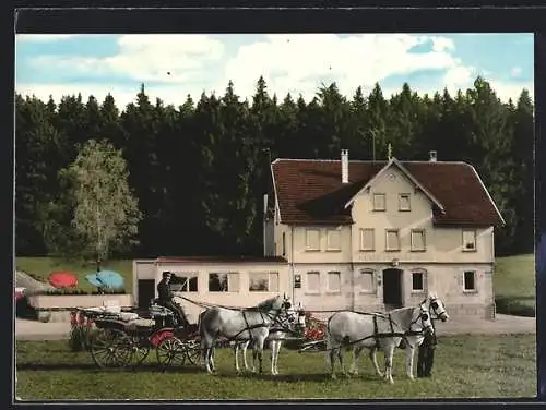 AK Marbach b. Münsingen, Gestütsgasthof und Pension, Inh. Fam. Eisenschmid