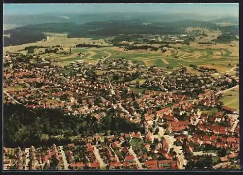 AK Messstetten /Schwäbische Alb, Teilansicht mit Zollern-Alb-Kaserne