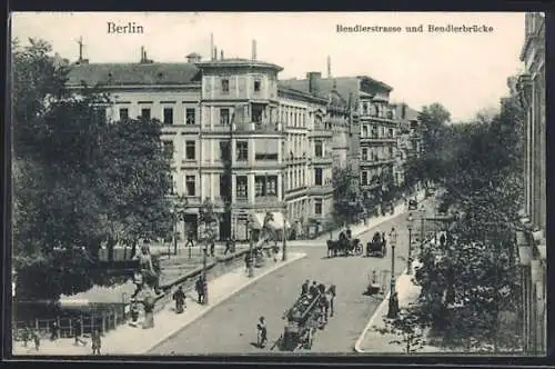 AK Berlin-Tiergarten, Bendlerstrasse und Bendlerbrücke