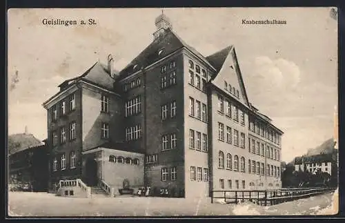 AK Geislingen a. St., Am Knabenschulhaus