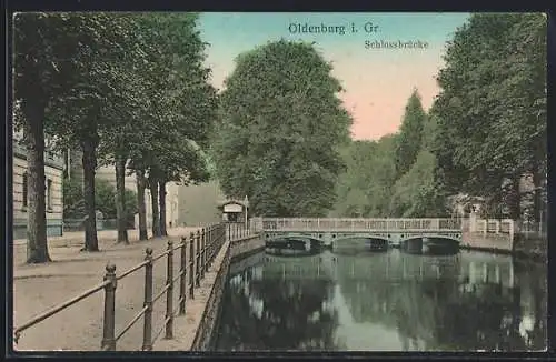 AK Oldenburg i. Gr., Schlossbrücke