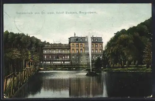 AK Bergzabern, Sanatorium von Dr. med. Adolf Bossert