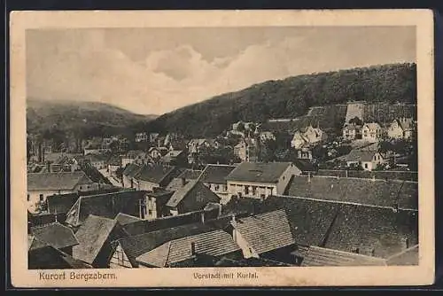 AK Bergzabern, Vorstadt mit Kurtal