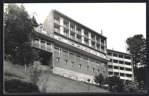 AK Bürgenstock, Das Hotel Waldheim v. H. Amstutz