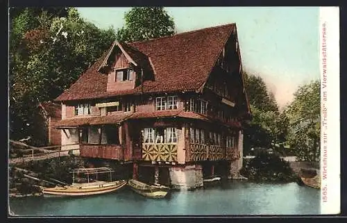 AK Treib, Das Gasthaus am Vierwaldstättersee