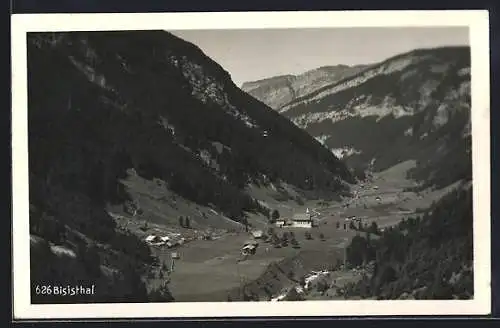 AK Bisisthal, Ortsansicht mit Blick ins Tal