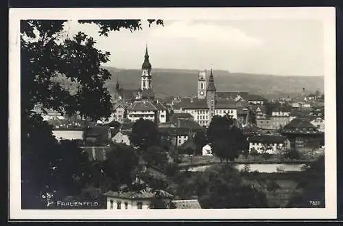 AK Frauenfeld, Blick über den Ort