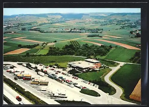 AK Ilsfeld-Auenstein, BAB-Raststätte Wunnenstein-Ost, Strecke Stuttgart-Heilbronn