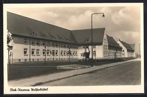 AK Wolfenbüttel, Blick zur Flak-Kaserne