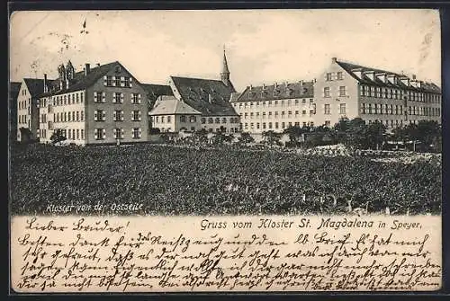 AK Speyer, Kloster St. Magdalena von Osten