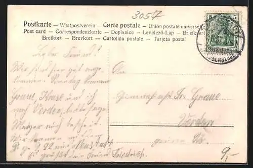 AK Bordenau bei Neustadt, Rittergut, General Scharnhorst-Denkmal und Geburtshaus