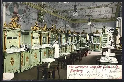 AK Hamburg, Automatenrestaurant The Quisisana Company G. m. b. H., Grosse Johannisstrasse