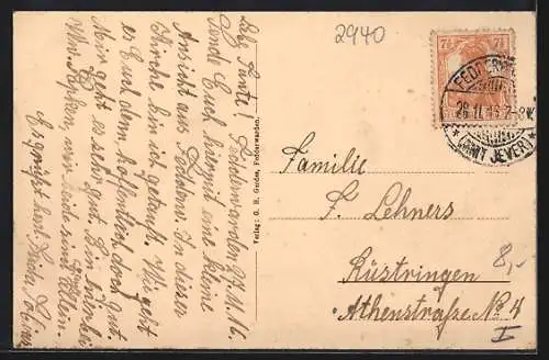 AK Fedderwarden, Blick auf die Kirche