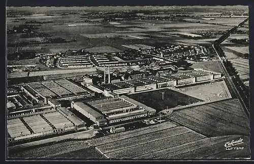 AK Wilhelmshaven, Fliegeraufnahme, Olympia-Werke