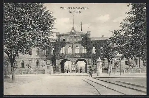 AK Wilhelmshaven, Das Werft-Tor