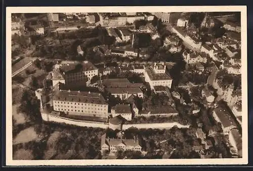 AK Zeitz a. Elster, Moritzburg, Schloss Lindenhof, Ganzsache WHW Winterhilfswerk 1934 /35